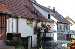 Kreisfeuerwehrverband Calw e.V.: KFV-CW: Wohnhausbrand in Dobel