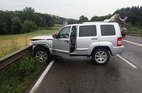 Polizeidirektion Bad Kreuznach: POL-PDKH: Verkehrsunfall mit anschließendem Folgeunfall sowie Verkehrsunfallflucht