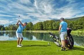 Salzkammergut Tourismus Marketing GmbH: 9 Golfpl&auml;tze - unz&auml;hlige Gl&uuml;cksmomente, das ist der Golf & Seen Sommer