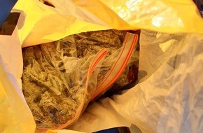 Bundespolizeidirektion Sankt Augustin: BPOL NRW: Bundespolizei beschlagnahmt über ein halbes Kilogramm Marihuana im Verkehrswert von ca. 5.000 Euro
