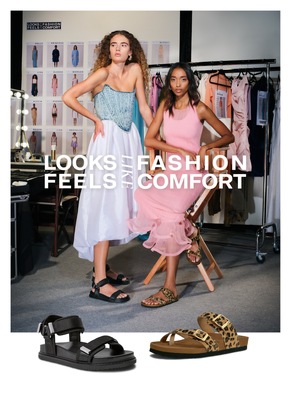 „Looks like Fashion, Feels like Comfort“: DEICHMANN-Kampagne macht Tragekomfort zum Catwalk-Highlight