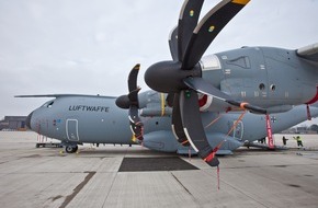 PIZ Luftwaffe: A400M: Nichtabnahme zweier Luftfahrzeuge