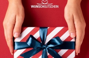 Wunschgutschein: Gutscheine im Trend, Inflation lässt Geschenke schrumpfen: Der Große WUNSCHGUTSCHEIN Geschenkereport 2024 ist da