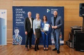 bpa - Bundesverband privater Anbieter sozialer Dienste e.V.: Khaoula Chahboun erhält schleswig-holsteinischen Pflegeazubiaward 2024 / bpa zeichnen erneut Pflege-Auszubildende in Kiel aus