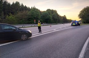 Polizeidirektion Bad Segeberg: POL-SE: Tornesch / BAB 23 - Polizei führt in den Abendstunden Verkehrskontrolle durch und stellt Verstöße fest
