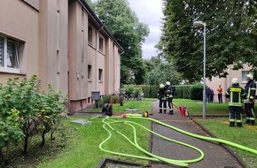 Feuerwehr Mülheim an der Ruhr: FW-MH: Zimmerbrand in Mülheim Styrum, zwei Verletzte