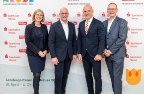 Landesgartenschau Neuss 2026: Sparkasse Neuss und M&ouml;bel H&ouml;ffner erste Sponsoren der Landesgartenschau Neuss 2026