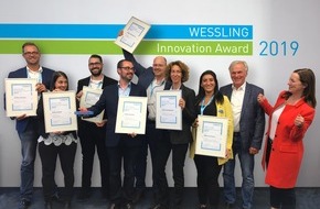 WESSLING GmbH: Unternehmenskultur von WESSLING lässt Ideen sprühen / Beste Ideen der Mitarbeiterschaft mit WESSLING Innovation Award ausgezeichnet