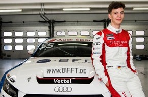 BFFT Gesellschaft für Fahrzeugtechnik mbH: Motorsport-Talentschmiede Audi Sport TT Cup: Fabian Vettel geht mit BFFT ins Rennen