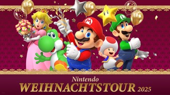 B.C Neumann PR: Pressemitteilung: Nintendo Weihnachtstour 2025 kommt ins ALEXA