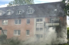 Feuerwehr Essen: FW-E: Kellerbrand in Altenessen-S&uuml;d - Mehrfamilienhaus derzeit unbewohnbar