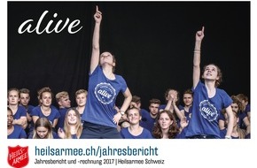 Heilsarmee / Armée du Salut: "alive" - der Jahresbericht 2017 der Heilsarmee ist jetzt online