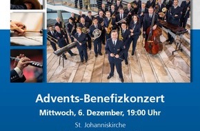 Polizeiinspektion Lüneburg/Lüchow-Dannenberg/Uelzen: POL-LG: ++ "Jubiläum & Abschied am Nikolaustag" ++ 10. Benefiz-Adventskonzert des Polizeiorchesters in St. Johannis ++ letztes Konzert unter der Leitung von Thomas Boger ++ "save the date": ...