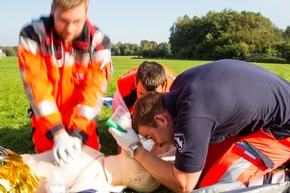 RKiSH: Rettungsdienst-Azubis werden an Grenzen gebracht / Jährliche Übung der RKiSH-Akademie mit 13 verschiedenen Einsatz-Szenarien am Hungrigen Wolf