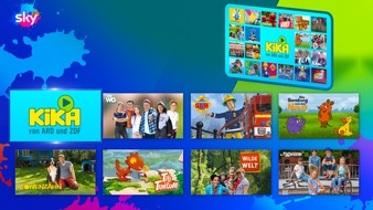 Sky Deutschland: KiKA-Player - die Mediathek für Kinder - ab sofort auf Sky Q verfügbar