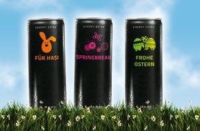 28 BLACK: "Frohe Ostern! Originelle Geschenke mit Energy Drink 28 BLACK" / Mit www.your28black.com wird Ostern ganz persönlich (FOTO)