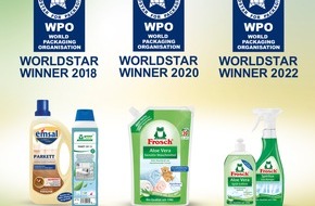 Werner & Mertz GmbH: Aller guten Dinge sind drei - oder doch nicht? / Werner & Mertz erhält zum dritten Mal den renommierten WorldStar Packaging Award