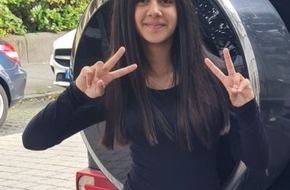 Polizeipräsidium Mittelhessen - Führungs- und Lagedienst: POL-GI: Landkreis Marburg: 13-jährige Alisha Khan aus Marburg vermisst ( aktualisiert mit Lichtbild )