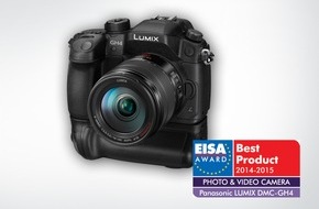 Panasonic Deutschland: EISA Award: LUMIX GH4 ist Europas beste Foto und Video Kamera des Jahres 2014-2015 / Gleich drei LUMIX Kameras wurden mit einem der begehrten Awards ausgezeichnet (FOTO)