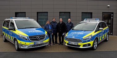 Kreispolizeibehörde Höxter: POL-HX: Neue Streifenwagen für die Polizei im Kreis Höxter