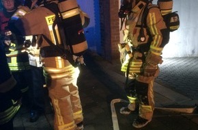 Feuerwehr Stolberg: FW-Stolberg: PKW-Brand in Tiefgarage eines Mehrfamilienhauses