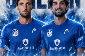 TC Blau-Weiss Neuss e.V.: EILMELDUNG: Historischer Auftritt in der Tennis-Bundesliga - Die Cousins Valentin Vacherot und Arthur Rinderknech spielen am 19. Juli 2026 erstmals gemeinsam f&uuml;r den TC Blau-Weiss Neuss