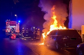 Feuerwehr Iserlohn: FW-MK: Zwei Kleinbr&auml;nde in der Nacht