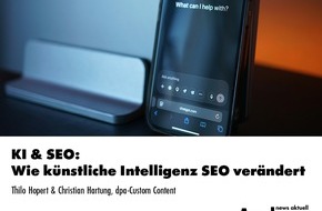 dpa-Akademie: KI & SEO: Wie k&uuml;nstliche Intelligenz SEO ver&auml;ndert / Ein Online-Seminar der news aktuell Academy