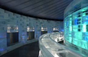 Audi AG: Spektakulär, faszinierend, einmalig - die Audi Ice Lounge in St. Moritz