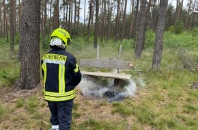 Feuerwehr Flotwedel: FW Flotwedel: Korrektur zur Pressemitteilung - Feuerwehren der Samtgemeinde Flotwedel rücken zu zwei Einsätzen binnen 24 Stunden aus
