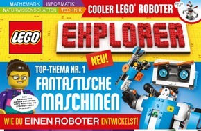 Egmont Ehapa Media GmbH: Neuerscheinung LEGO EXPLORER-Magazin erobert das Zeitschriftenregal