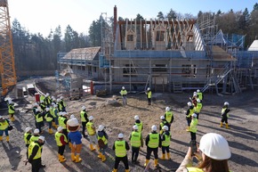 Gro&szlig;bauprojekt Tripsdrill: Rohbau weitgehend abgeschlossen