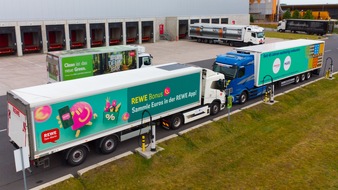 Mars GmbH: Partnerschaft f&uuml;r eine nachhaltige und resiliente Transportlogistik der FMCG-Branche: Mars und REWE elektrifizieren gemeinsam Transport-Pilotstrecke von den Fabriken bis in die Regale