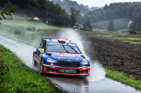 Kroatien-Rallye: Europäische Titel für Škoda Crew Mikolaj Marczyk und Szymon Gospodarczyk*