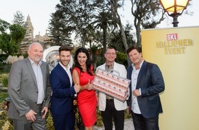 SKL - Millionenspiel: Unterfranke gewinnt SKL Millionen-Event auf Malta / Neu-Millionär Marcus (48): "Mariella Ahrens machte mein Glück perfekt"
