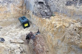 Feuerwehr Ludwigshafen: FW Ludwigshafen: Brandbombe entsch&auml;rft - Anwohner*innen k&ouml;nnen zur&uuml;ckkehren