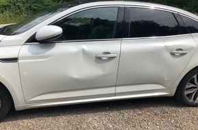Kreispolizeibehörde Oberbergischer Kreis: POL-GM: Auto auf Parkplatz von Vandalen beschädigt