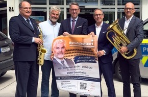 Kreispolizeibeh&ouml;rde Wesel: POL-WES: Moers- Gemeinsame Pressemitteilung der Kreispolizeibeh&ouml;rde Wesel und des Kreises Wesel: "Einheit in Vielfalt": Landespolizeiorchester bringt Klassik, Rock und Pop nach Moers