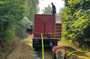 Feuerwehr Gelsenkirchen: FW-GE: Verkehrsunfall auf der Autobahn A42, nachbarschaftliche Hilfe in Gladbeck, Bäume wässern im Nordsternpark - Insgesamt 164 Einsätze für die Feuerwehr Gelsenkirchen
