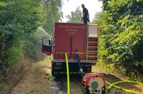 Feuerwehr Gelsenkirchen: FW-GE: Verkehrsunfall auf der Autobahn A42, nachbarschaftliche Hilfe in Gladbeck, Bäume wässern im Nordsternpark - Insgesamt 164 Einsätze für die Feuerwehr Gelsenkirchen