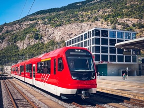 Medienmitteilung: Ein neuer Stern am Horizont der Matterhorn Gotthard Bahn - erste ORION-Triebzüge im Einsatz