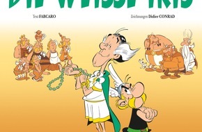 Egmont Ehapa Media GmbH: 40. Asterix-Abenteuer „Die Weiße Iris“ ab morgen bei Egmont Ehapa Media!