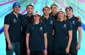 DVAG Deutsche Vermögensberatung AG: Förderung von jungen Talenten im Schwimmen: DVAG-Juniorteam begrüßt fünf neue Mitglieder