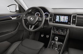 Skoda Auto Deutschland GmbH: SKODA KODIAQ: So sieht er von innen aus