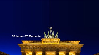 ZDF: "70 Jahre - 70 Momente": ZDF-Online-Modul zur Geschichte Deutschlands (FOTO)