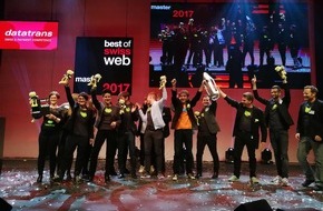 Best of Swiss Web: Ticketfrog.ch ist der «Master of Swiss Web 2017»