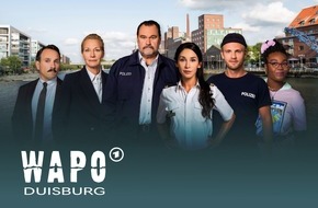 ARD Das Erste: Leinen los für die "WaPo Duisburg" / Neue Folgen ab 18. April 2023, dienstags um 18:50 Uhr im Ersten