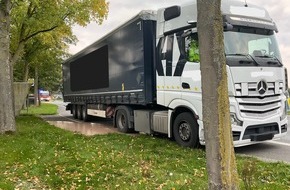 Freiwillige Feuerwehr Alpen: FW Alpen: Meldung über Gefahrgutaustritt an der B57