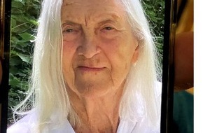 Polizeipräsidium Mainz: POL-PPMZ: Öffentlichkeitsfahndung nach vermisster 93-Jährigen aus Mainz