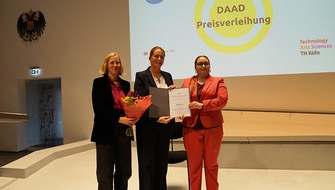Technische Hochschule Köln: DAAD-Preis 2025 der TH Köln für Elizaveta Sinizkaja